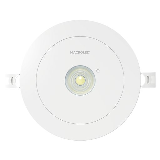 [EML-COB-300] Luz de Emergencia COB de Embutir Macroled