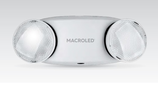 [EML-MT-400-I] Luz de Emergencia tipo Mantis, 2 cabezales direccionables Macroled