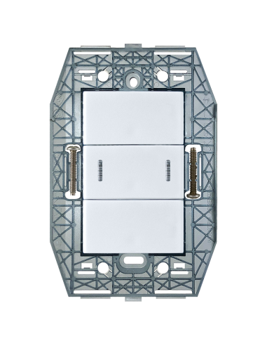 [KS43750] LLAVE CIVIL BLANCA 1 PUNTO SEMI ARMADO- KALOP