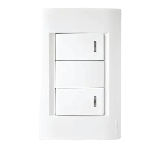 [KS40751] LLAVE CIVIL BLANCA 2 PUNTOS - KALOP