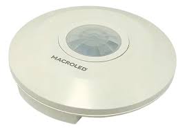 [SMTB-360-8M-IP20] SENSOR DE MOV TECHO MACROLED AC220-240V 2000W MAX, 8M DE ALCANCE, 360º