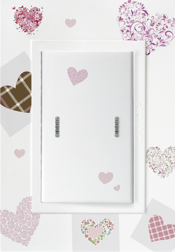 [KL41553T] LLAVE ZEN TECLON COMB. CONCEPT ROMANTICA - KALOP