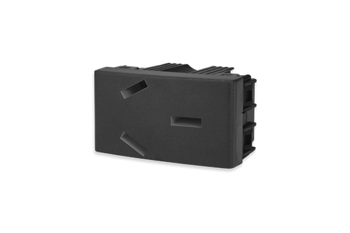 [KL40239] MODULO TOMA 20A (1 MOD) NEGRO - KALOP