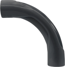 [KL05221] BL Curva PVC 20mm negra Kalop