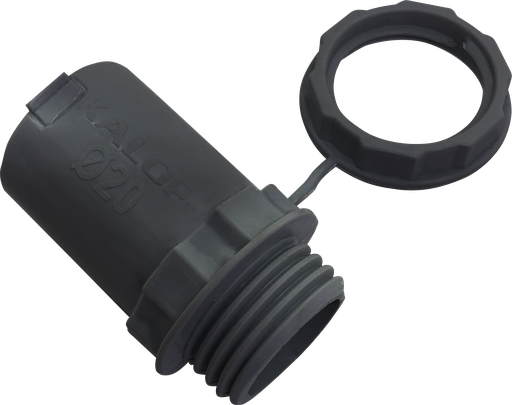 [KL05323] BL Unión PVC 25mm negra Kalop