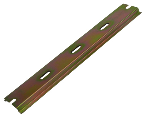 [AGHRDL11] RIEL DIN TROQUELADO 1 MTS. - LIVIANO GALVANIZADO