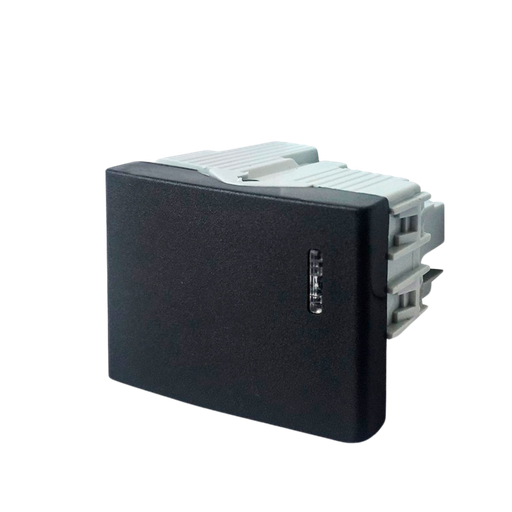 [KL40124P] MODULO TECLON PULSADOR NEGRO - KALOP