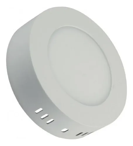 [PR06NW] Plafón aplicar redondo 6w neutro Macroled