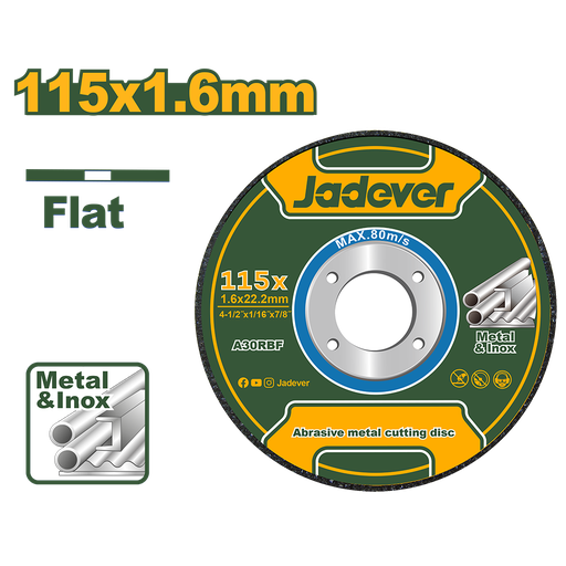 [JADC3345] Disco flat 115mm Jadever