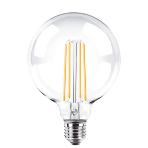 [DBFG125-8 WW] BULBO G125 FILAMENTO MACROLED 8W E27 AC180-265V CALIDO 2700K DIM