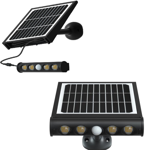 [lx830] APLIQUE LED SOLAR DE SEGURIDAD 8w Litex