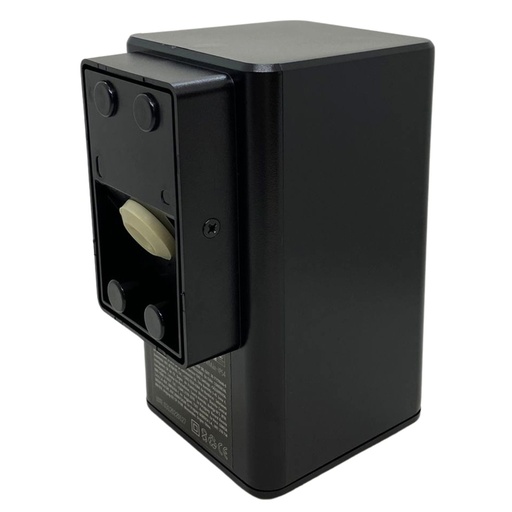 [AECN-X2] Artefacto Aplicar Exterior Cuadrado Negro, Bidireccional 9W Macroled