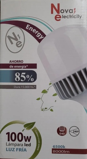 [NL-A1004065B] Bulbón 100W frío E40 Nova 