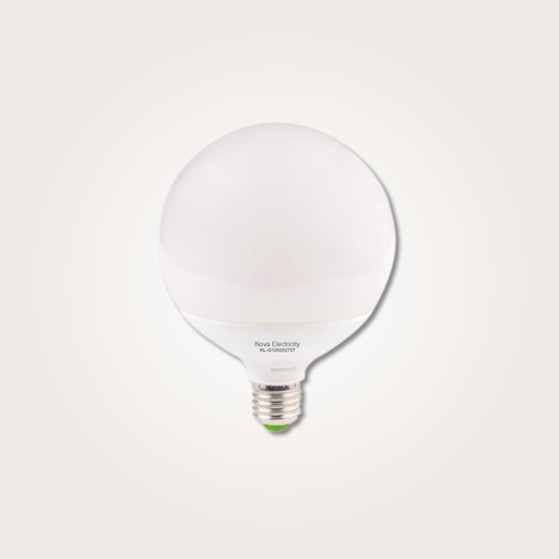 [NL-G120202765] Bulbón Globo 20W frío E27 120mm Nova