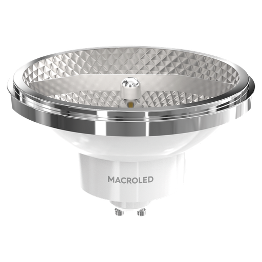 [AR111-C-11W-12DNW] AR111 Mirror 11w neutro 12° blanco GU10 Macroled 